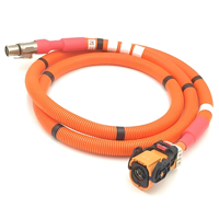 Fabricant Vente en gros Câble de charge EV orange personnalisé 1500V Harnais de fil de cuivre résistant aux hautes températures pour automobile