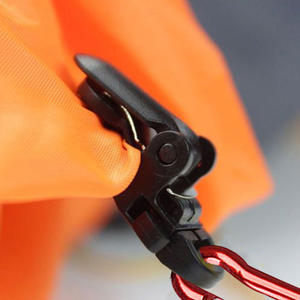 <b>Alligator</b> <b>Clip</b> Tent <b>Clip</b> Red Gourd Shaped Black Plastic Waterproof Camping Accessory - Product Image 3