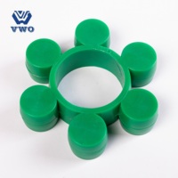 Couplage araignée en PU, coussin élastique en polyuréthane pour accouplement à mâchoires, série MT/GS/GR, directement de l'usine chinoise