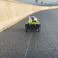 Máquina de Pintura Vial para Demarcación Previa, Autónoma, de Alta Adaptabilidad, Multifuncional, de Alta Precisión, con Motor IP3x de 400W y Cubeta de Pintura de 10L