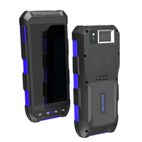Lecteur de poubelle Android 10 5.5 pouces Collecteur de données portable Scanner de codes à barres avec lecteur d'étiquettes RFID C6200