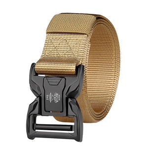 Nouvelle Arrivée <span class=keywords><strong>Ceinture</strong></span> Tactique Légère <span class=keywords><strong>Camouflage</strong></span> Décontractée pour Hommes, Largeur 4,0 cm, Logo Personnalisé, Polyester/Nylon/Coton Alliage - Product Image 2