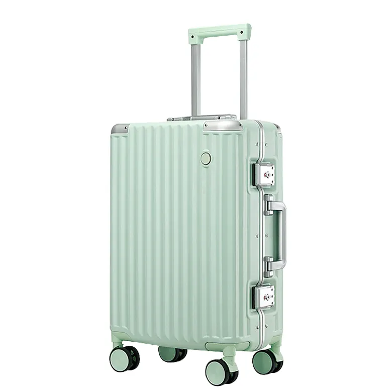 Ensemble de bagages à cadre en aluminium Offre Spéciale avec roues universelles Valise de grande capacité Bagages de voyage Bagages à roulettes