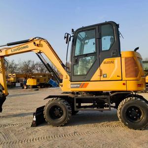 Nouvelle marque chinoise Liugong Mini-excavatrice 6 tonnes LiuGong 906F / LiuGong 906 CLGW 906 Excavatrice sur roues à vendre - Product Image 3