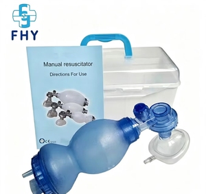 Resucitador Manual de PVC para Adultos con Válvula y Mascarilla |   Bolsa <span class=keywords><strong>Ambu</strong></span> Desechable para Reanimación de Primeros Auxilios en Emergencias - Product Image 6