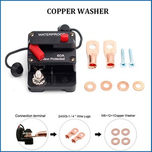 Disjoncteur audio de siège auto sécurisé avec protection de borne, interrupteur de récupération manuelle pour <span class=keywords><strong>voiture</strong></span> 30-300ACB5 - Product Image 3