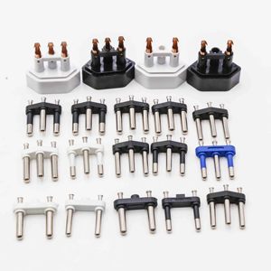 Brazil Cắm Chèn 3pin Xy-a-063.-2 Chân Rỗng Với Màu Đen Cách Nhiệt - Product Image 4