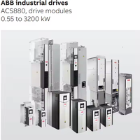 Variador de Frecuencia Variable (VFD) Industrial Original ABB Serie ACS880, 0.55-250kW, 380-415V, Trifásico, Garantía de 18 Meses, Stock Original SG