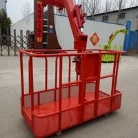 Cesta de Trabalho para Homens em Aço para Guindaste Articulado com Braço Articulado