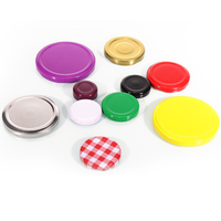 Bouchon de couvercle en métal de 82mm pour tube en papier pour bouchons de bouteilles et fermetures