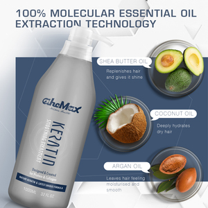 Traitement capillaire professionnel de haute qualité à la kératine naturelle brésilienne, nouveau <span class=keywords><strong>shampoing</strong></span> lissant personnalisé en gros - Product Image 6