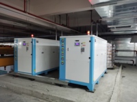 Capacité de refroidissement automatique de machine refroidie à l'eau industrielle de réfrigérateur
