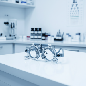 Montura de Prueba de Titanio Ajustable para Instrumentos Ópticos y Herramientas de Optometría - Product Image 3