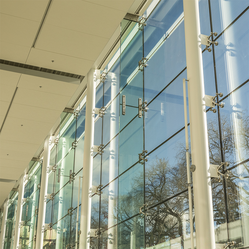 Curtain Wall Spider System 304 316 Stainless Steel Spider Frameless Glass Spider Fitting