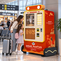 Machine à peinture au sucre IA OEM ODM sans manutention, imprimante 3D au sucre, vente en gros pour centres commerciaux