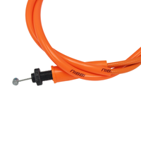 Cable de Aceleración para Carreras, 1025mm Total, 1185mm con Recorrido de 60mm, para Carburador NIBBI NC, Zongshen CG250 190cc, Moto de Cross