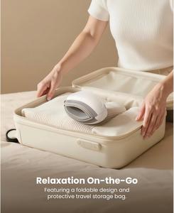 Massaggiatore Oculare Wireless con Musica Bluetooth per Emicranie e Riduzione dell'Affaticamento degli Occhi, Massaggiatore Riscaldato e Vibrante per Migliorare il Sonno - Product Image 6