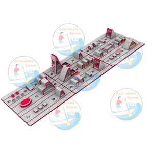 Circuito de Obstáculos Inflable Spartan - Equipo de Entrenamiento Personalizable para Gimnasio, Campamentos de Entrenamiento y Eventos Infantiles - Product Image 2