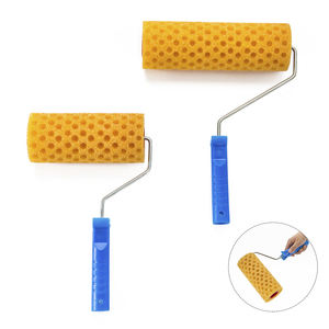 Couverture de <span class=keywords><strong>rouleau</strong></span> de mousse de texture lourde de style européen <span class=keywords><strong>rouleau</strong></span> décoratif de peinture de <span class=keywords><strong>plafond</strong></span> de maison outil de <span class=keywords><strong>rouleau</strong></span> de peinture - Product Image 1