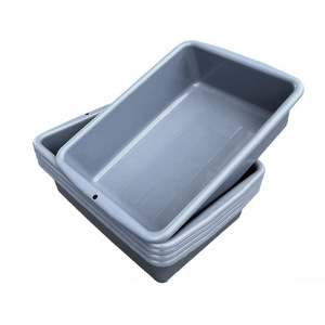 Multifunctional Storage Basin 1110 PP Gray 52x38x15cm No Lid For Logistics Warehouse Sorting Picking - Product Image 4