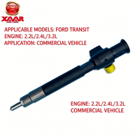 Inyector de Combustible Common Rail 28657626 28492677 9824388280 para Motor Ford 2.2 TDCi Ranger Transit Mondeo