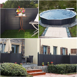 TAK natura <span class=keywords><strong>PVC</strong></span> di bambù lamina pannello Roll balcone giardino esterno doppia faccia Privacy di bambù recinzione schermo per balcone e terrazza - Product Image 4