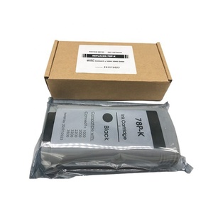 Schwarze Tintenpatrone für Pitney Bowes SendPro P/Connect+ Frankiermaschine mit Chip 78P-K, Druckkopf 78P-<span class=keywords><strong>B</strong></span> - Product Image 1