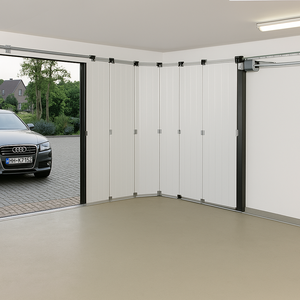 <span class=keywords><strong>Porte</strong></span> <span class=keywords><strong>de</strong></span> <span class=keywords><strong>garage</strong></span> coulissante se <span class=keywords><strong>pliante</strong></span> <span class=keywords><strong>de</strong></span> luxe pour l'ouverture latérale <span class=keywords><strong>de</strong></span> villas <span class=keywords><strong>avec</strong></span> le style élégant - Product Image 4