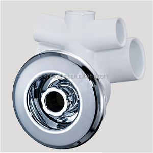 Nuovo Global H01-S4 vendita calda 90mm lucidato SS copertura mezzo pollice 1 pollice raccordo per tubi in PVC <span class=keywords><strong>vasca</strong></span> idromassaggio jet Whirlpool accessori - Product Image 5