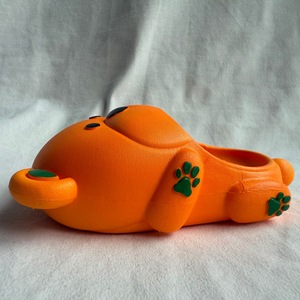 Ciabatte con stampa animalier per bambini, taglie 18-29, in PVC, con fodera in peluche, imbottite, per tutte le stagioni, punta tonda, suola in plastica, intersuola in EVA - Product Image 4