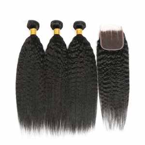 Grosir paket rambut keriting Virgin Mink tanpa proses 100% rambut asli asli Kamboja - Product Image 1