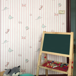 Pegatina de pared de dibujos animados de Sea world para habitación de niños, <span class=keywords><strong>papel</strong></span> tapiz de fábrica de china - Product Image 2