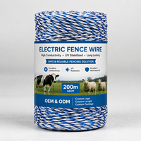 Alleenstaande OEM-partner voor landbouwdistributeurs die UV-bestendige zonne-elektrische omheining polydraad levert