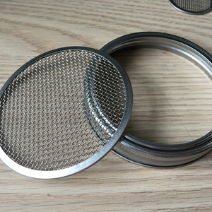 Grille de germination en maille d'acier inoxydable pour couvercle de bocal Mason, 68mm 70mm 82mm 86mm - Product Image 1