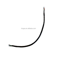 Konektor Kabel Mesin Industri Karet PTFE Kustom, Pitch 2.5mm, 2-8 Pin, Kabel Harness