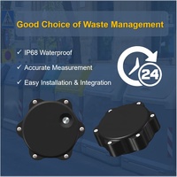 DF703 Poubelle Intelligente LoRaWAN IoT avec Capteur à Ultrasons pour la Détection du Niveau de Remplissage des Déchets, Détecteur de Gestion des Déchets