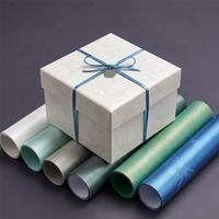 Papier gaufré en lin 120-350 g/m² Carton texturé spécial pour emballage de boîtes cadeaux de luxe et sacs de shopping haut de gamme