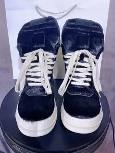 Baskets en fourrure de créateur pour femmes, respirantes et élégantes, chaussures de course décontractées pour femmes, vente en gros - Product Image 5