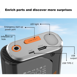 Démarreur de secours automobile multifonction Topdon 300A avec batterie externe et fonction de démarrage d'urgence - Product Image 5