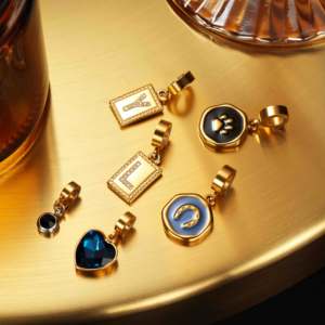 สร้อยข้อมือสแตนเลสสตีลปรับได้ ดีไซน์รูปอุ้งเท้าสีดำ สำหรับผู้หญิง สามารถปรับแต่งได้ - Product Image 4