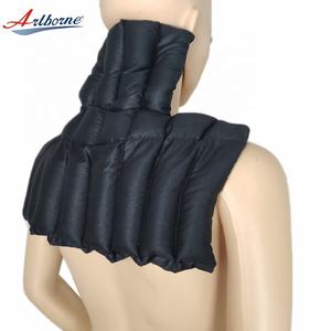 Almohadilla térmica para hombros y cuello en microondas para aliviar el dolor, paquetes calientes y fríos para músculos doloridos, envoltura para el cuello para microondas, paquete de calor húmedo - Product Image 3