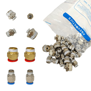 Raccord rapide résistant à la corrosion bleu pour tube de 3/8 po à raccord NPT de 3/8 po -001 - Product Image 5