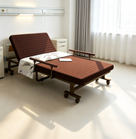 Canapé-lit pliable moderne avec cadre métallique réglable, accoudoirs incurvés/en forme de U, pliage en 3 secondes, gain de place, polyester et coton