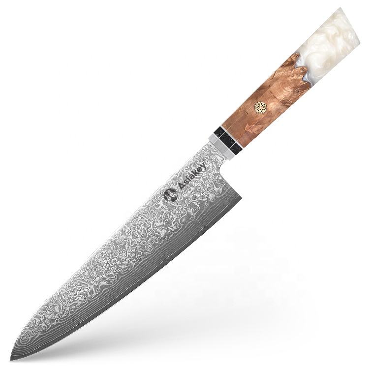 Couteau de chef blanc 8'