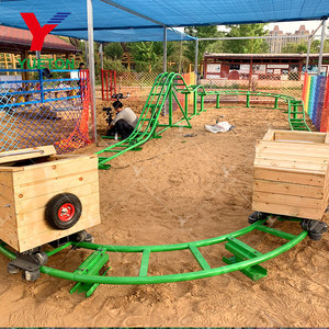 Equipo <span class=keywords><strong>de</strong></span> Parque <span class=keywords><strong>de</strong></span> Atracciones Familiar a <span class=keywords><strong>Precio</strong></span> Económico, Mini Montaña Rusa sin Motor para Jardín, Impulsada por <span class=keywords><strong>la</strong></span> Energía Humana, Disponible <span class=keywords><strong>Ahora</strong></span> para Niños - Product Image 5