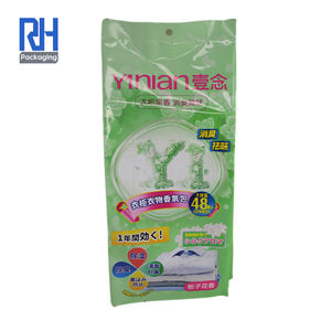 Bolsas de plástico impresas personalizadas OEM, bolsas de aluminio de búsqueda media selladas internas, bolsa de fragancia para ropa, protección óptima - Product Image 1