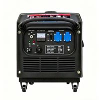 Générateur Sumec Firman de type 3,5 kVA, générateur à essence de 3 kW, générateur silencieux à essence pour l'alimentation en énergie d'urgence au Nigeria
