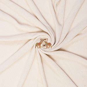 Vente en gros de couvertures en tricot de coton Couverture tricotée réversible au crochet douce Couverture réversible solide - Product Image 5