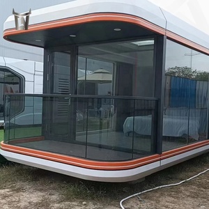 Casa Cápsula Modular Prefabricada Steel Bull, Villa <span class=keywords><strong>de</strong></span> Lujo, Dormitorio Exterior, Contenedor Escolar, Cabaña Apple - Product Image 6