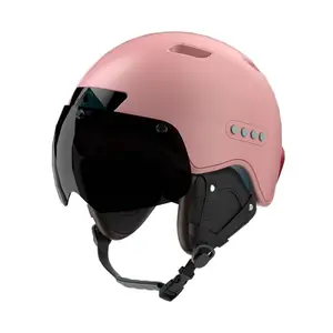 Factory price pink color smart bicycle and motorcycle Helmet smart bike helmets